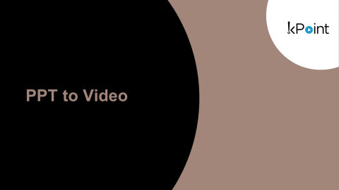This video has been created using a PPT. 