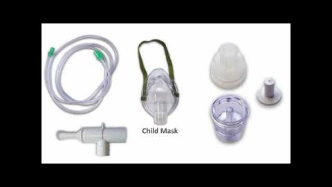 This video contains a brief description of all the parts or components of a jet nebulizer.