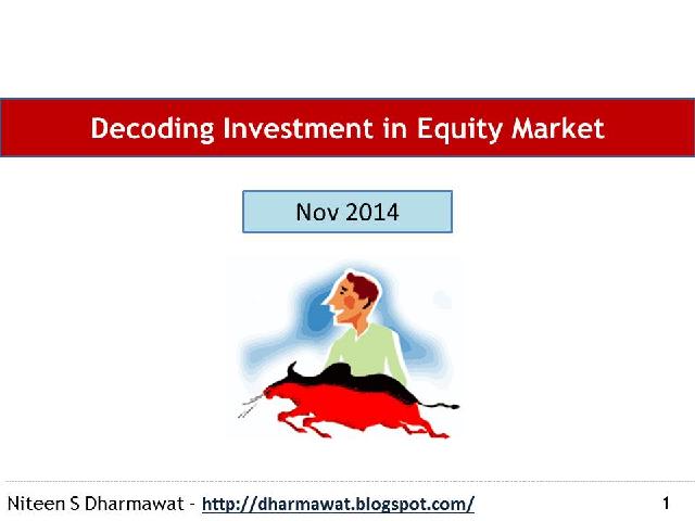 A series of videos for common investors to understand equity market and how to invest. 