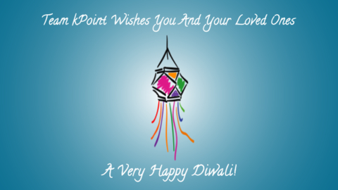 Team kPoint wishes you and your loved ones a very happy and prosperous Diwali!
